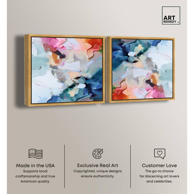 Contained Gesture II Canvas by Art Remedy