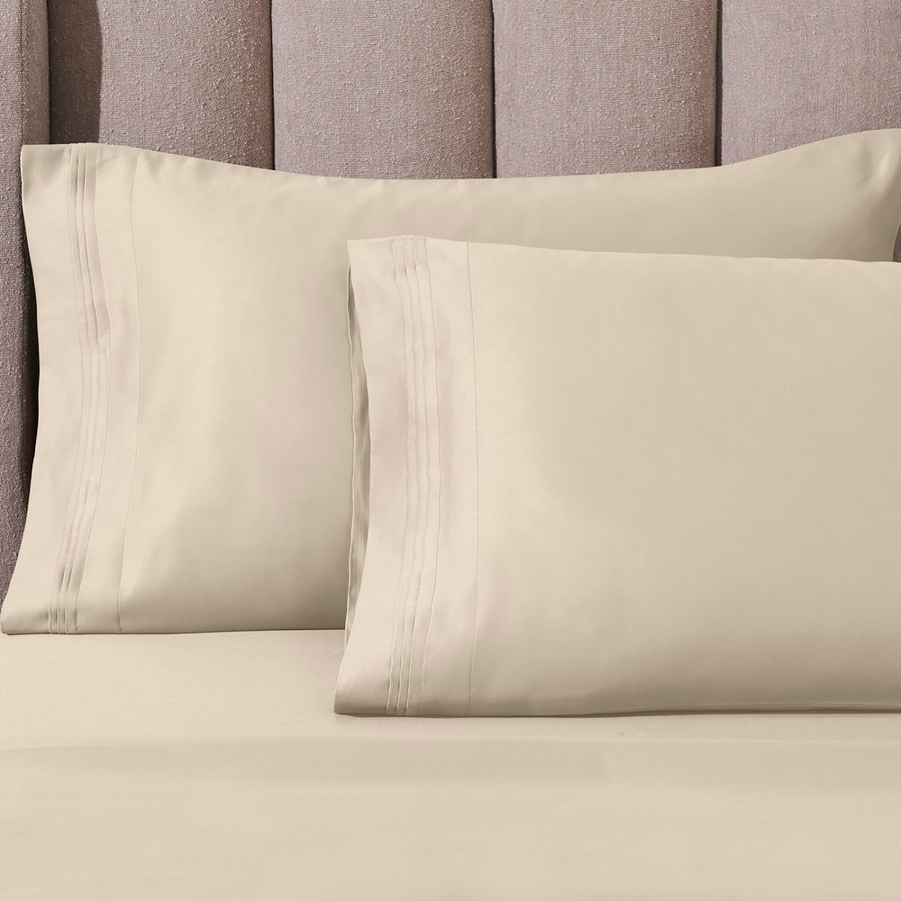 Superior Egyptian Cotton 1000 Thread Count 2 Piece Pillowcase Set