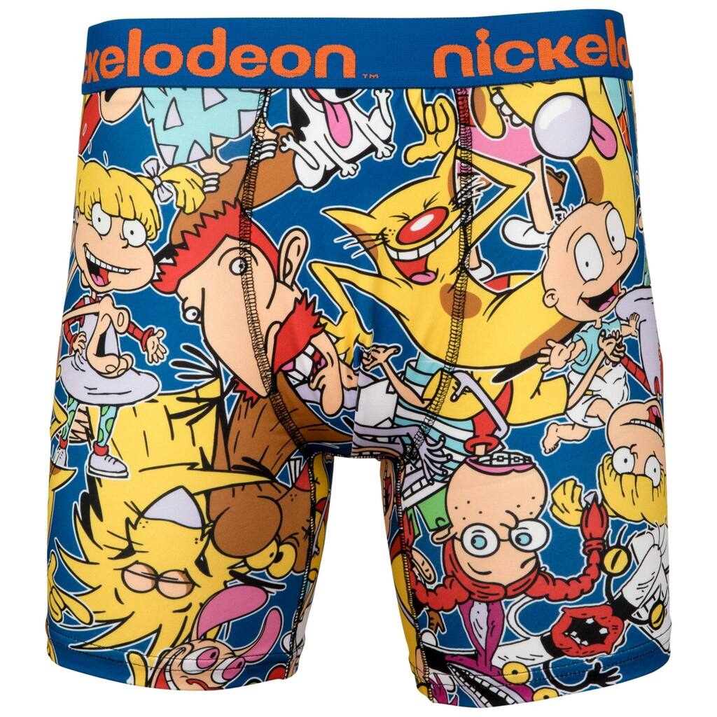 Nickelodeon Rewind 90S Cartoons Collage Boxer Briefs