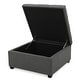 preview thumbnail 47 of 51, Carlsbad Tufted Square Storage Ottoman by Christopher Knight Home