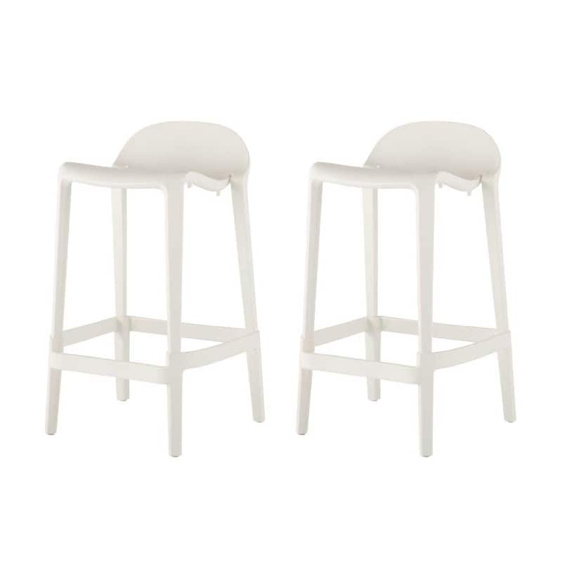 Lagoon Joyous Resin Counter Stool, Set of 2