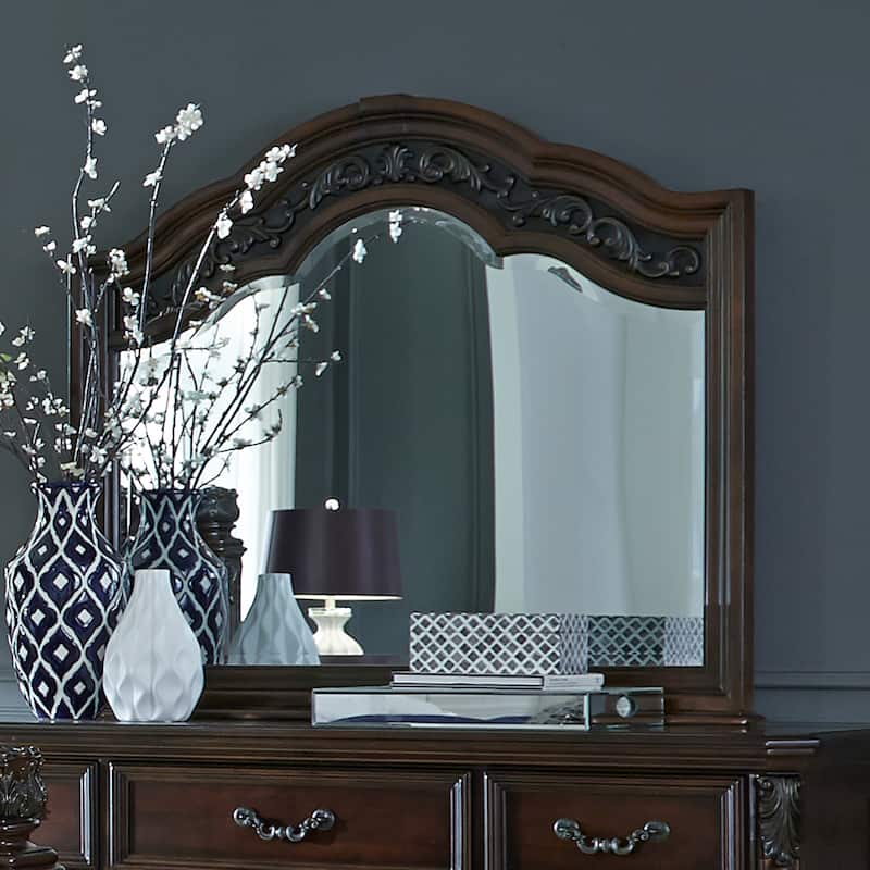 Messina Estates Cognac Dresser & Mirror