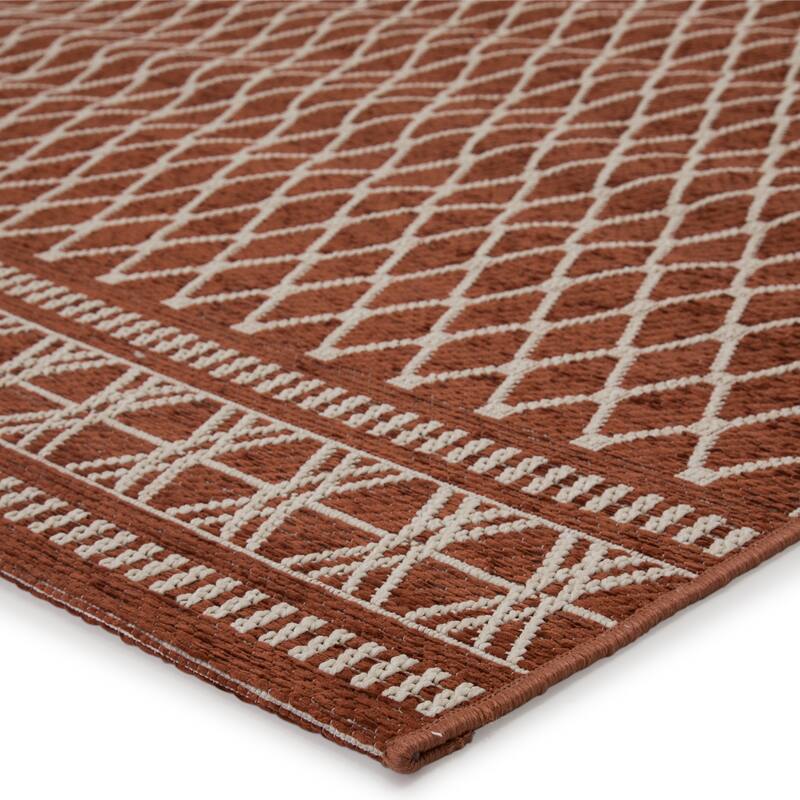 Catriona Indoor/ Outdoor Trellis Area Rug