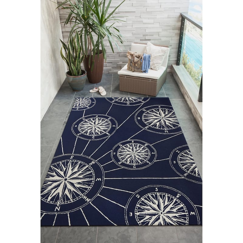 Liora Manne Frontporch Compass Indoor/Outdoor Mat