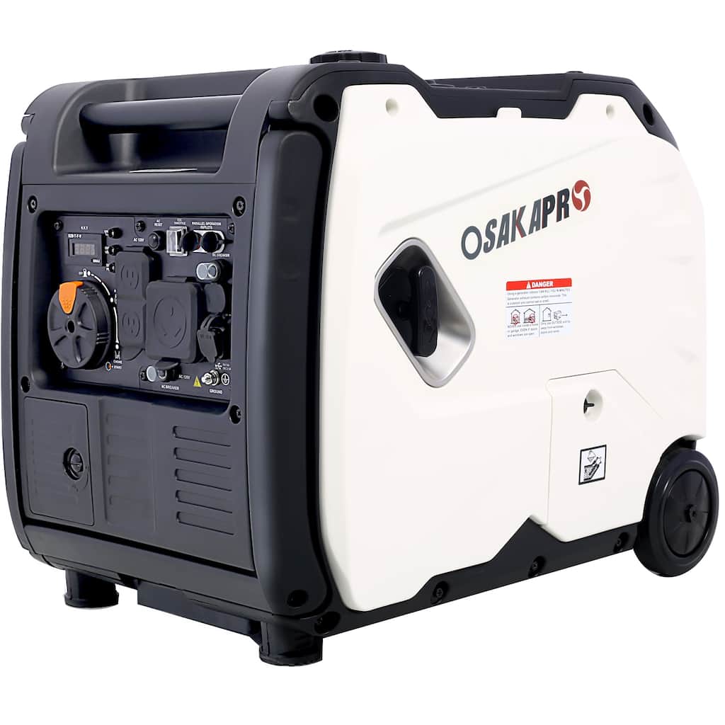 Super Quiet 4500W Portable Inverter Generator, 4 Stroke, 212CC