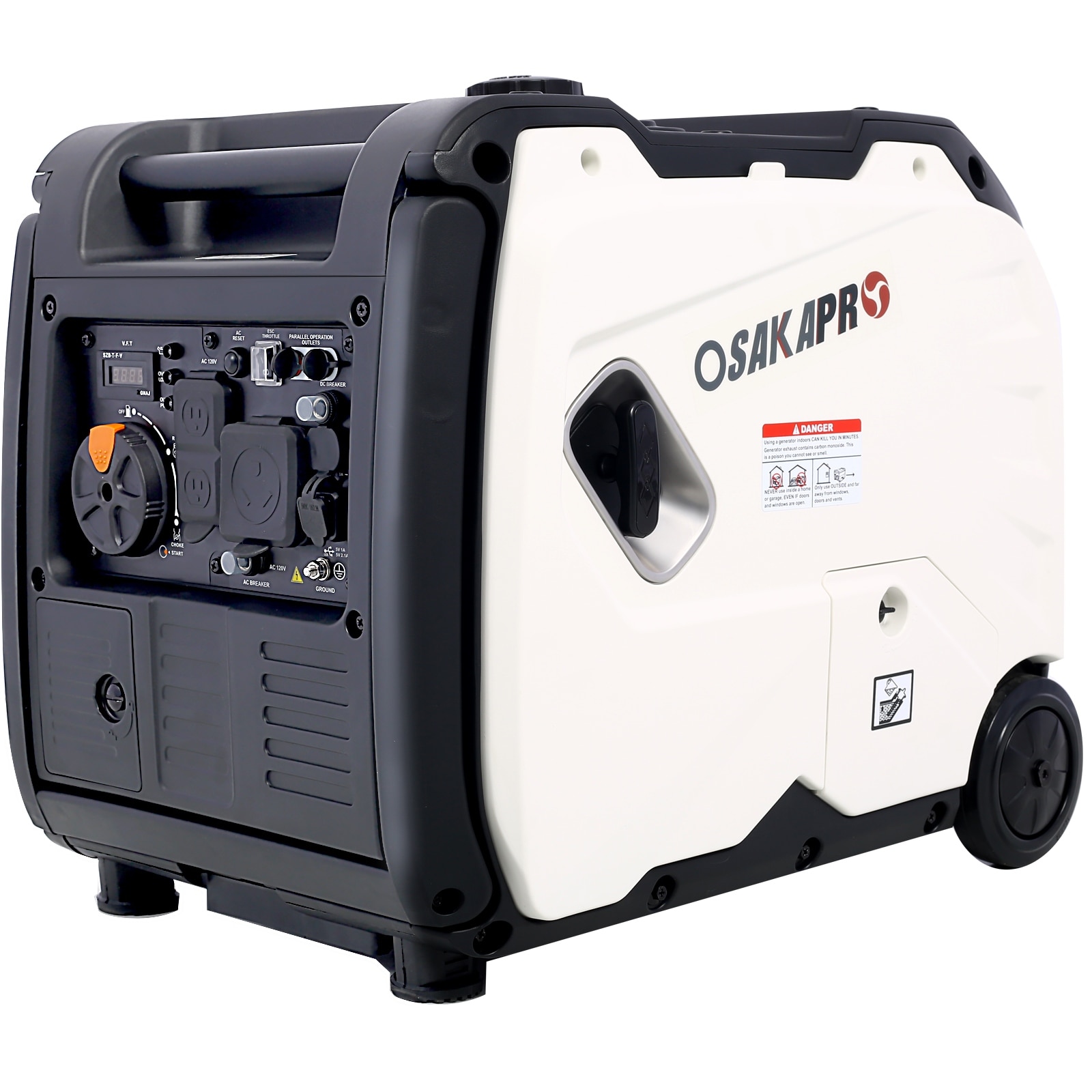 Quiet portable shop generator