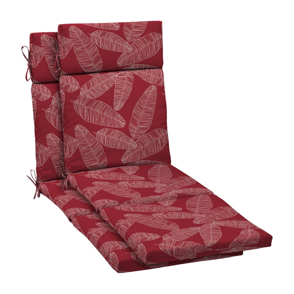 ARDEN 72 x 21 in Outdoor Chaise Lounge Cushion