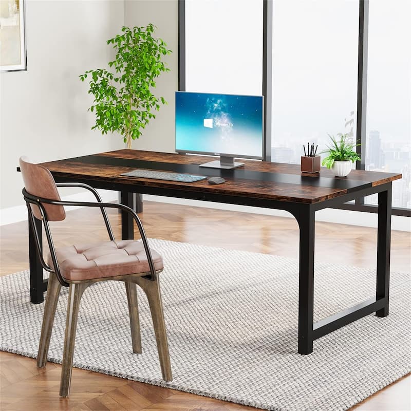 63" Large Modern Computer Desk for Home Office