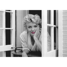 Marilyn Monroe: Pink Lips, NYC, 1954'' by Sam Shaw New York Art
