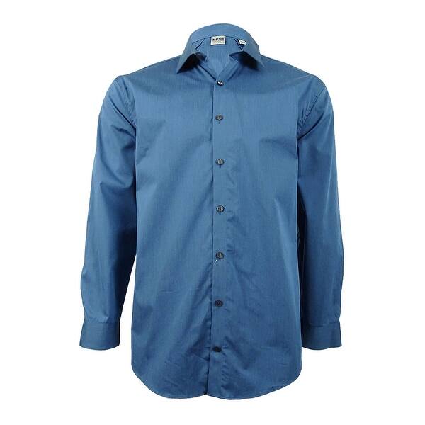 Shop Kenneth Cole Reaction Men S Slim Fit Techni Cole Shirt 17 1