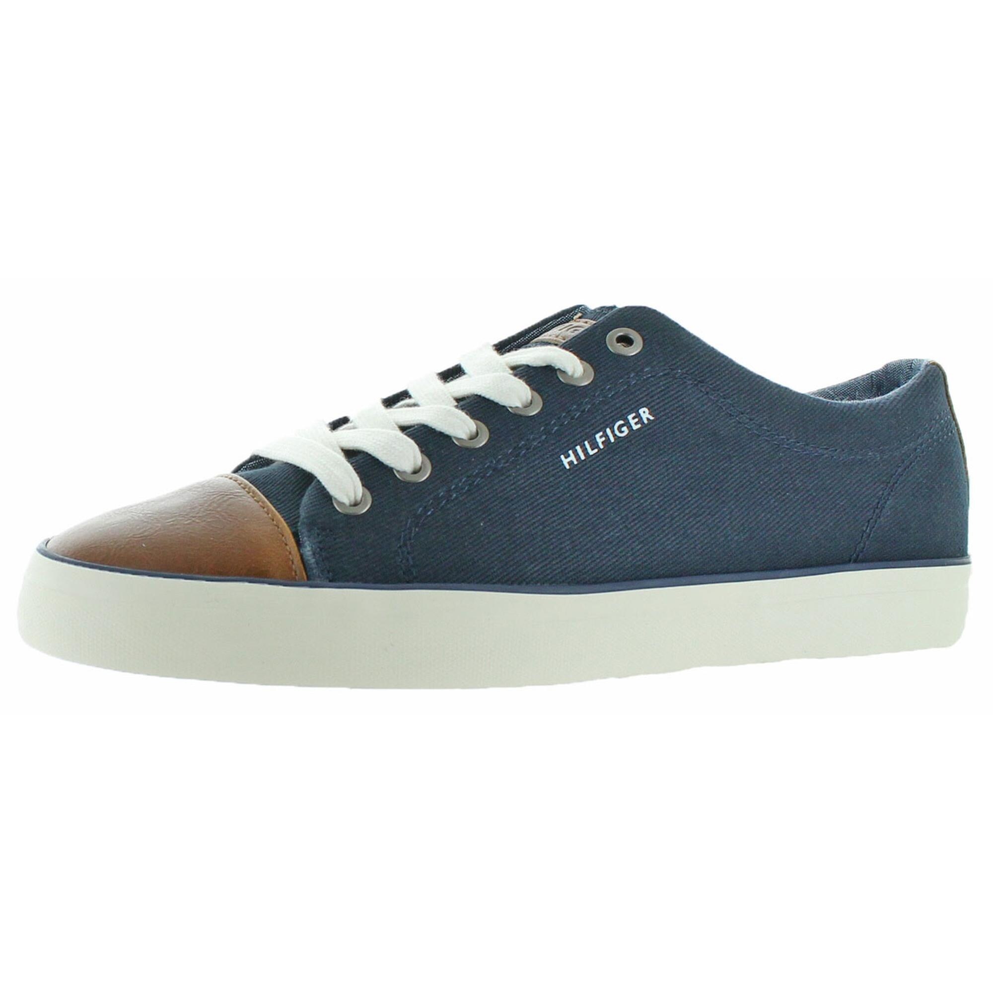 mens tommy hilfiger canvas shoes