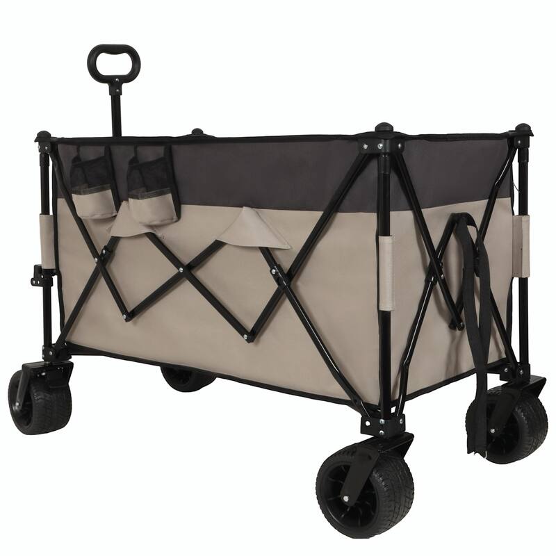 Extra Large 300L Heavy-Duty Folding Wagon Cart