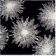 preview thumbnail 41 of 140, SAFAVIEH Handmade Soho Miyase Modern Burst New Zealand Wool Rug 6' x 6' Square - Black/White
