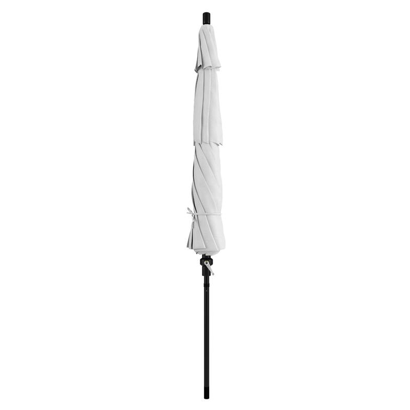 California Umbrella 11-Foot Round Aluminum, Crank Open Collar Tilt Patio Umbrella, Sunbrella Fabric