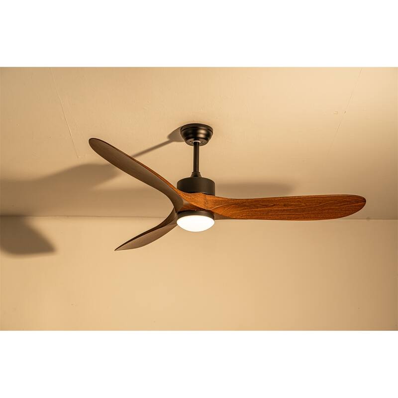 60" Ceiling Fan with LED Light and Remote Control