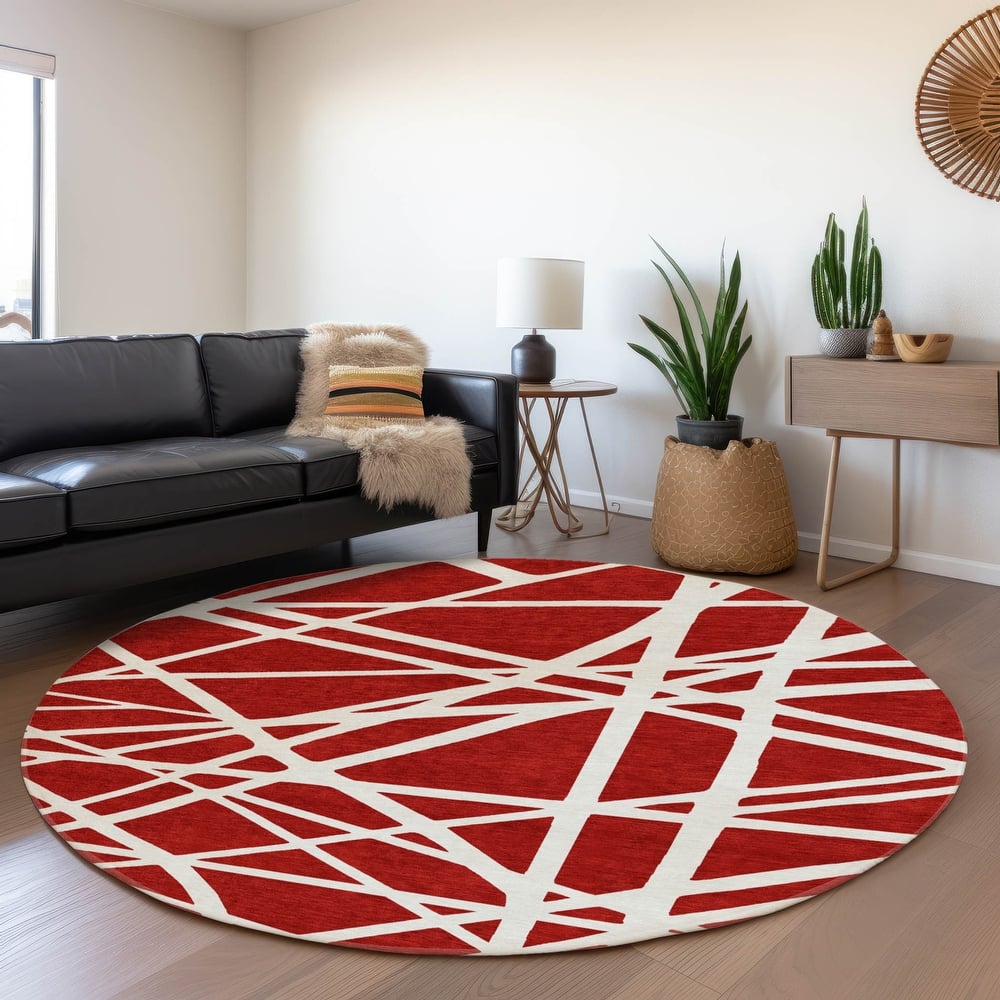 Premium Washable Super Soft Contemporary Harvey Mayfield Rug