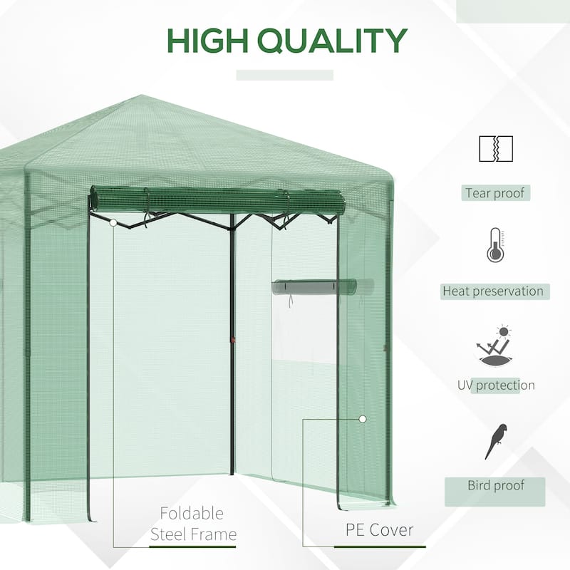 Portable Pop Up Walk-in Hot House
