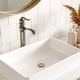 preview thumbnail 6 of 22, Karran Dartford Single Hole Single Handle Vessel Bathroom Faucet with Matching Pop-up Drain