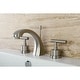 preview thumbnail 6 of 8, Manhattan 8-inch Widespread Solid Brass Bathroom Faucet Brushed Nickel