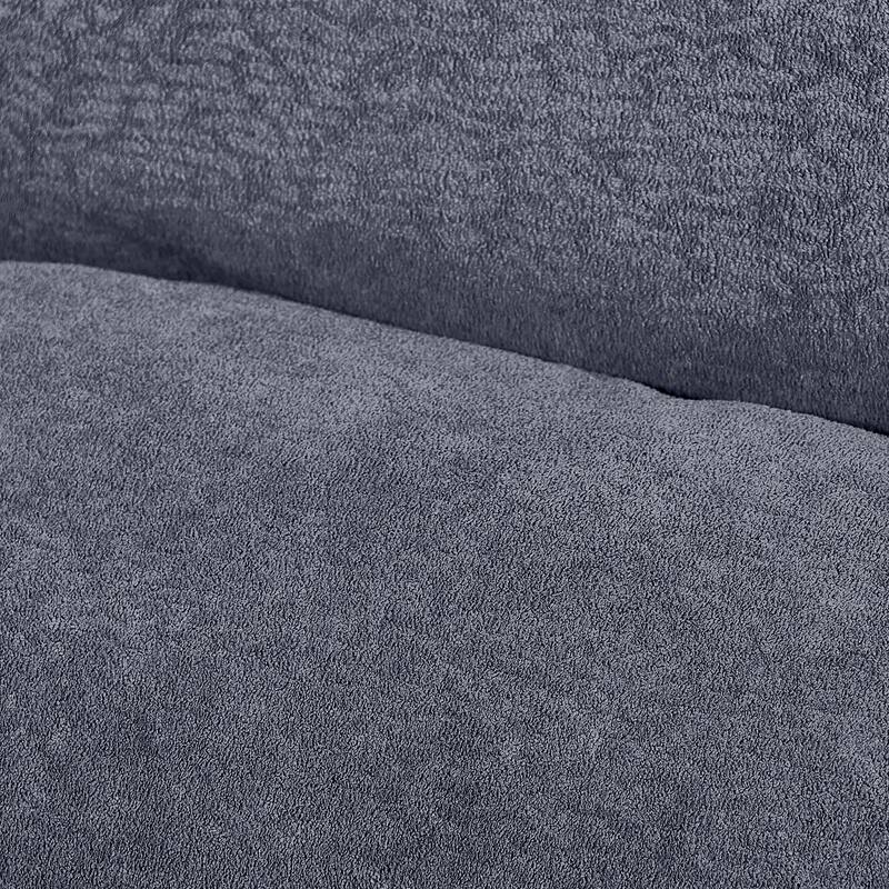 Anmytek 3-in-1 Multi-Functional Convertible Sleeper Sofa Bed - 47'' Velvet Upholstered Loveseat Chaise Lounge