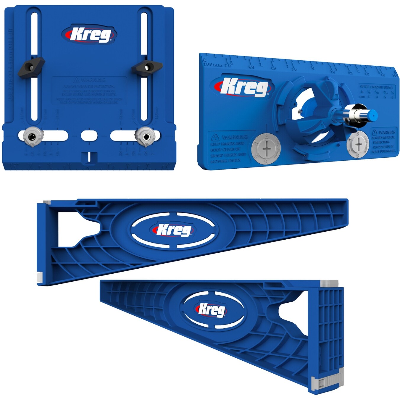 Shop Kreg Drawer Slide Jig With Cabinet Hardware Jig Concealed