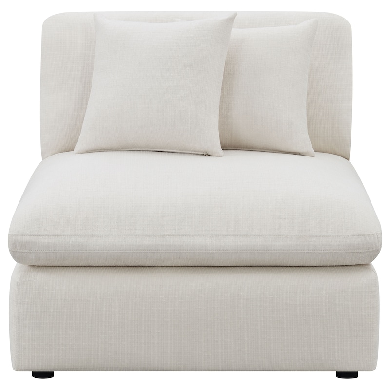 Hobson Transitional Upholstered Armless Chair