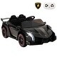 preview thumbnail 8 of 7, 12V Battery Powered 4WD Lambo Kids Ride on Car w/ Remote Control Black