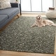 preview thumbnail 28 of 42, SAFAVIEH Adirondack Isabelle Chevron Distressed Rug 8' x 10' - Dark Green/Ivory - Rectangle