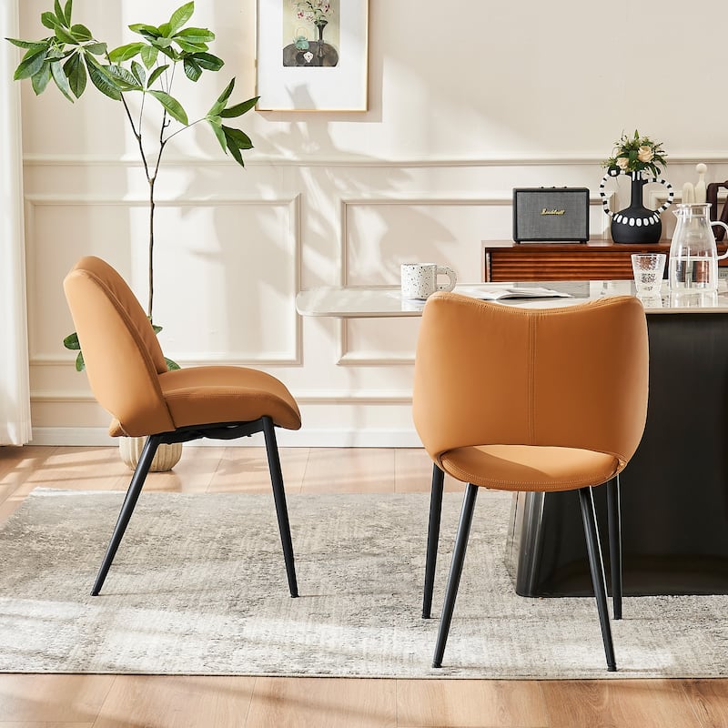 Modern Dining Kitchen Chairs Set of 2 Loads up to 300lbs