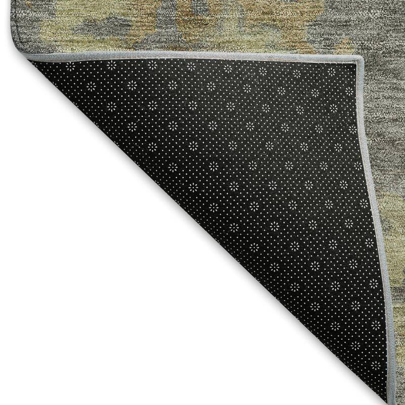 Machine Washable Indoor/ Outdoor Casual Traditional Chantille Rug