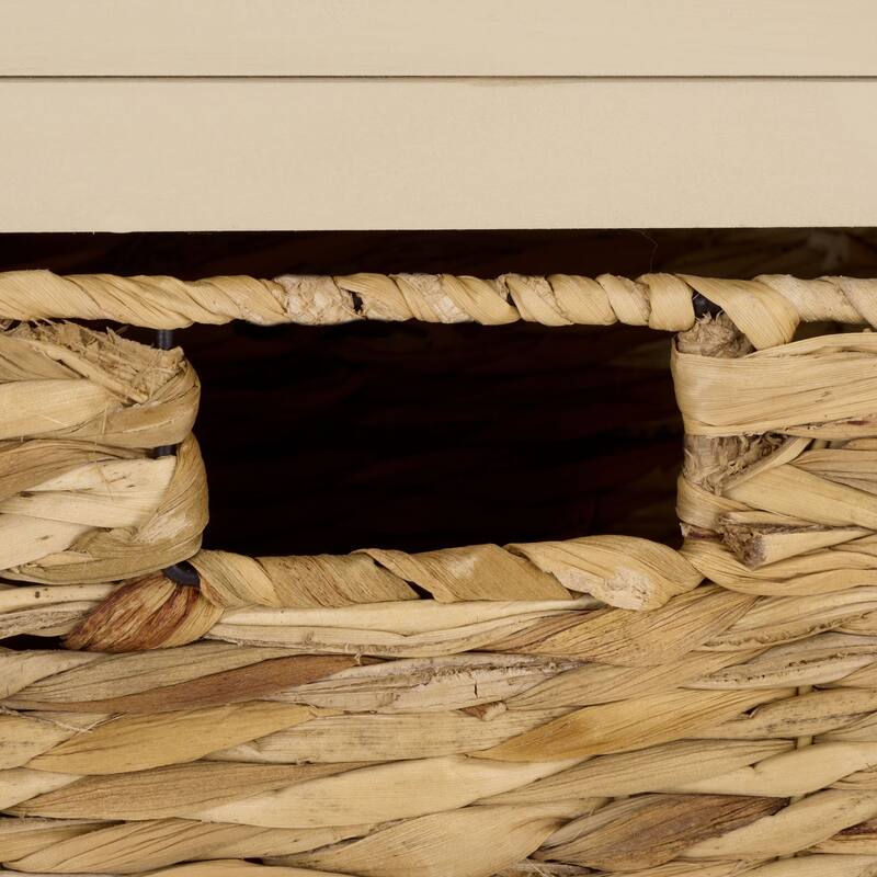 SAFAVIEH Hermine Distressed Black 4-Drawer Storage Side Table - 15" x 11.8" x 35.8" - 15"W x 12"D x 36"H