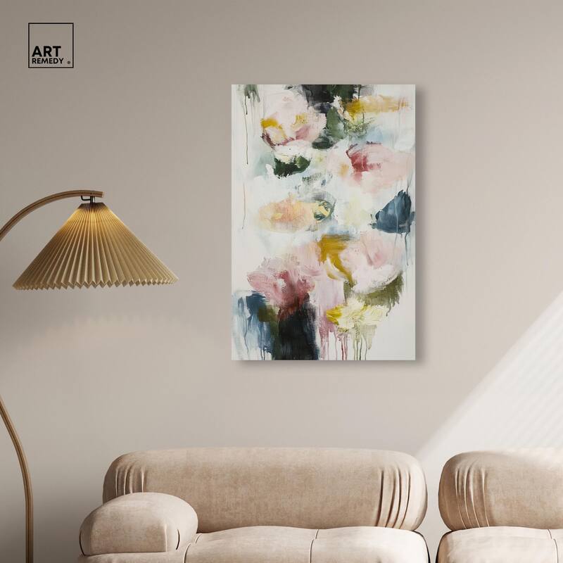Dripping Colors I Canvas by Art Remedy, Gallery Wrapped