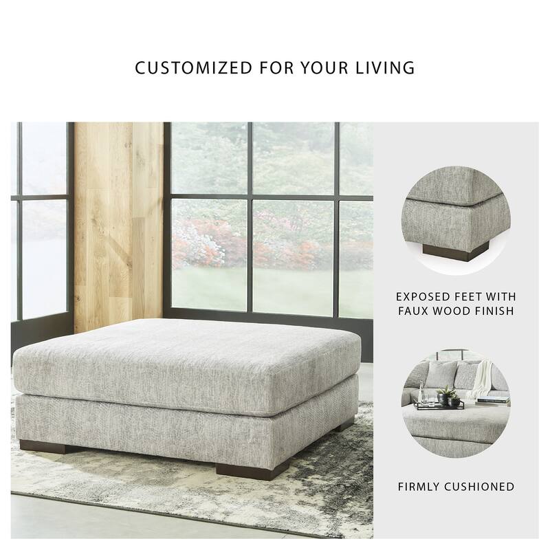 Regent Park Oversized Accent Ottoman