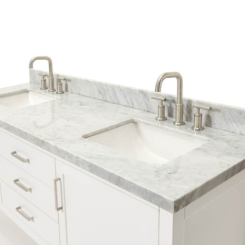 Ariel R073DCWRVO Bayhill 73" Free Standing Double Basin Vanity Set