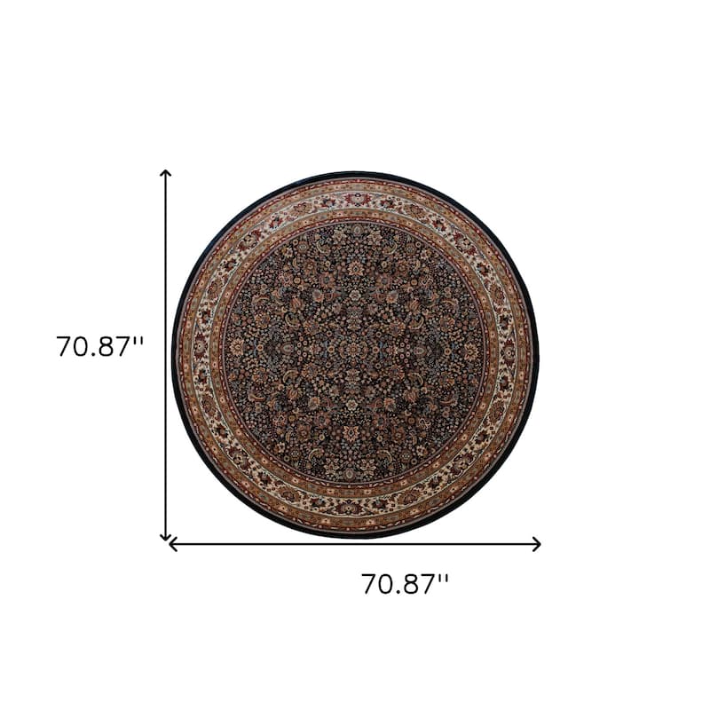 HomeRoots Oriental Traditional Runner Area Rug
