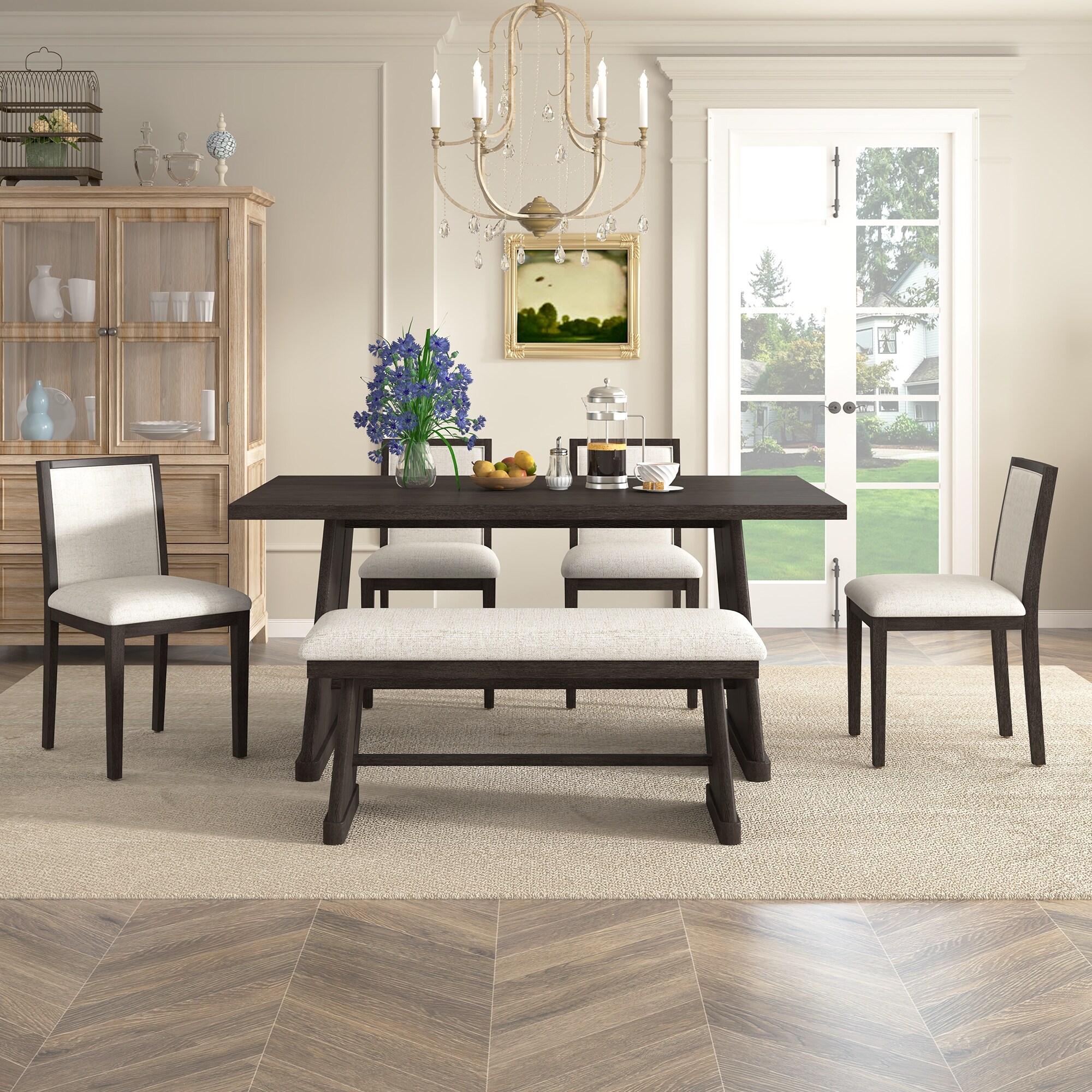 6-Piece-Dining-Table-Set-with-
