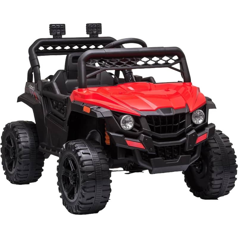 12V Kids Ride On Truck - Red