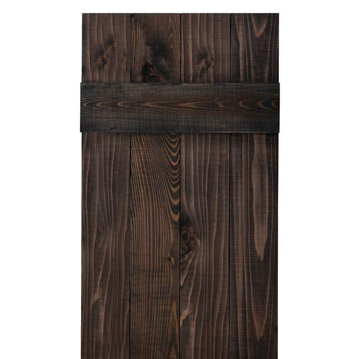 Traditional Board & Batten Exterior Shutters Pair