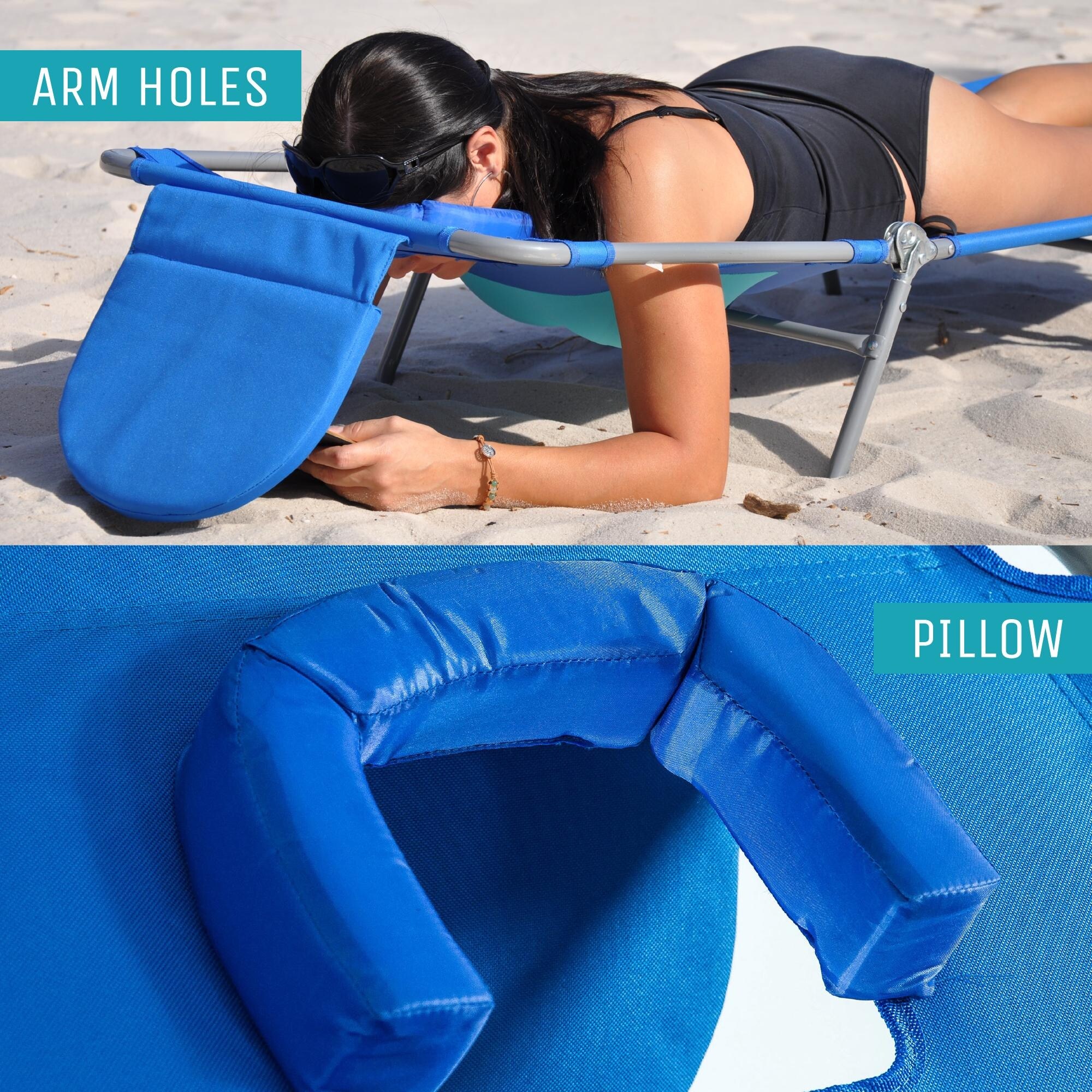 Folding face down 2025 lounger