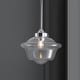 preview thumbnail 60 of 66, Cleo Adjustable Drop Metal/Glass LED Pendant, by JONATHAN Y
