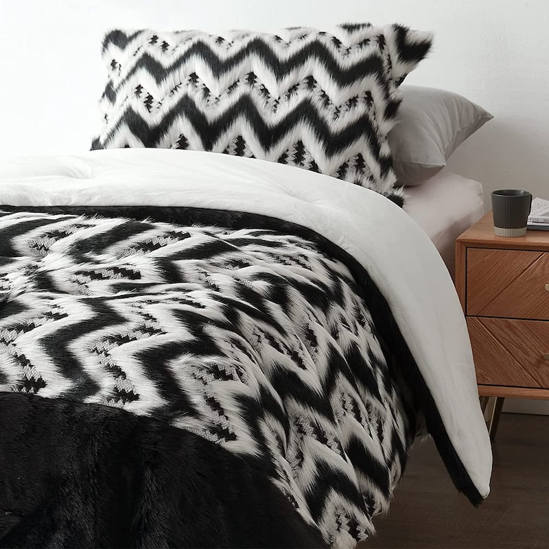 Fancy Meeting You Here - Coma Inducer® Oversized Comforter Set with White Reverse