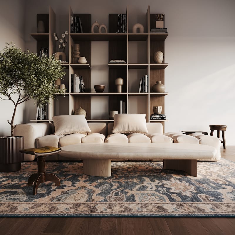 Nuloom Tirelle Hand Knotted Wool Area Rug