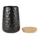 preview thumbnail 23 of 40, Matte Dimple Texture Ceramic Canister (Set of 2) - 3.25 Cup/5.75 Cup