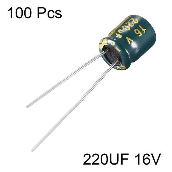 2 pcs 16V 220UF 6x7mm Standard SMD Super Low ESR Aluminum Solid Capacitor