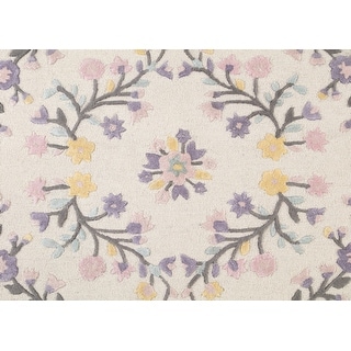 5X8 Area Rug Floral Garden - 5' x 8'