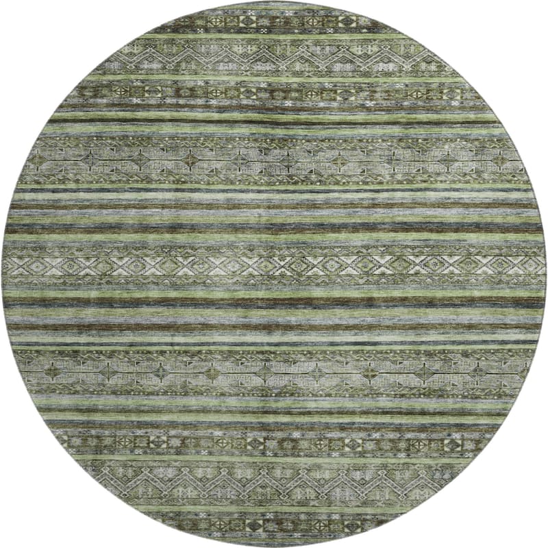 Premium Washable Super Soft Boho Stripes Mayfield Rug