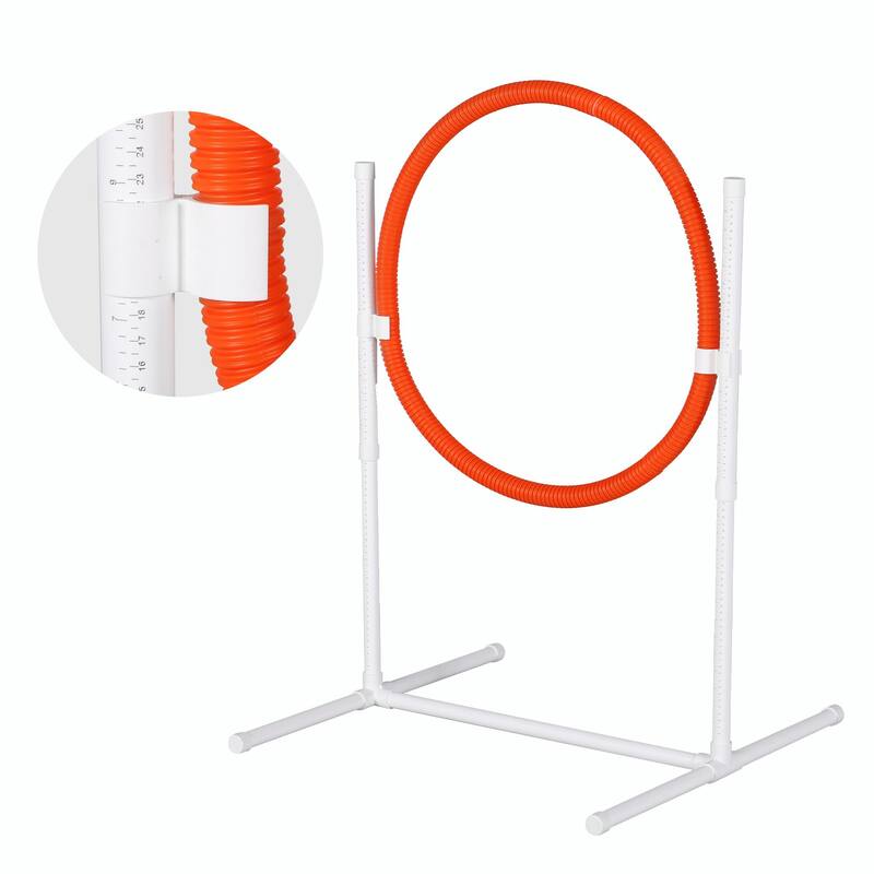 Dog Agility Challenge Set - 6-Pack Jump Training Obstacles - 6-Piece