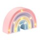 preview thumbnail 2 of 6, Bedtime Originals Rainbow Hearts Table Top Night Light Soft-Glow LED Lamp