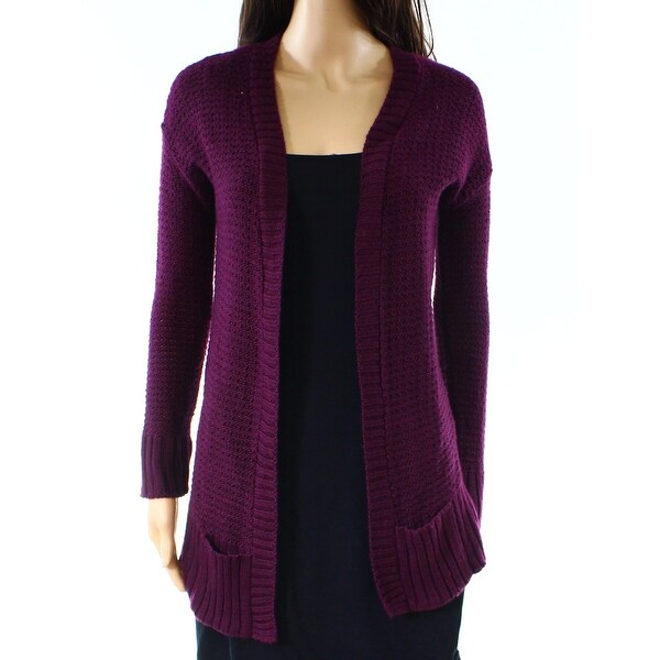 womens plum cardigan