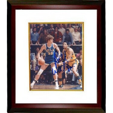 Shop Bill Walton Signed Ucla Bruins 8x10 Photo Custom Framing Blue